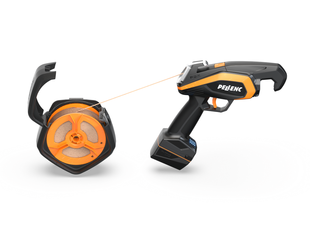 Abbildung ähnlich - Gurtabroller für 200-m-Spulen für F3X - PELLENC - Der Weinbaukasten GmbH