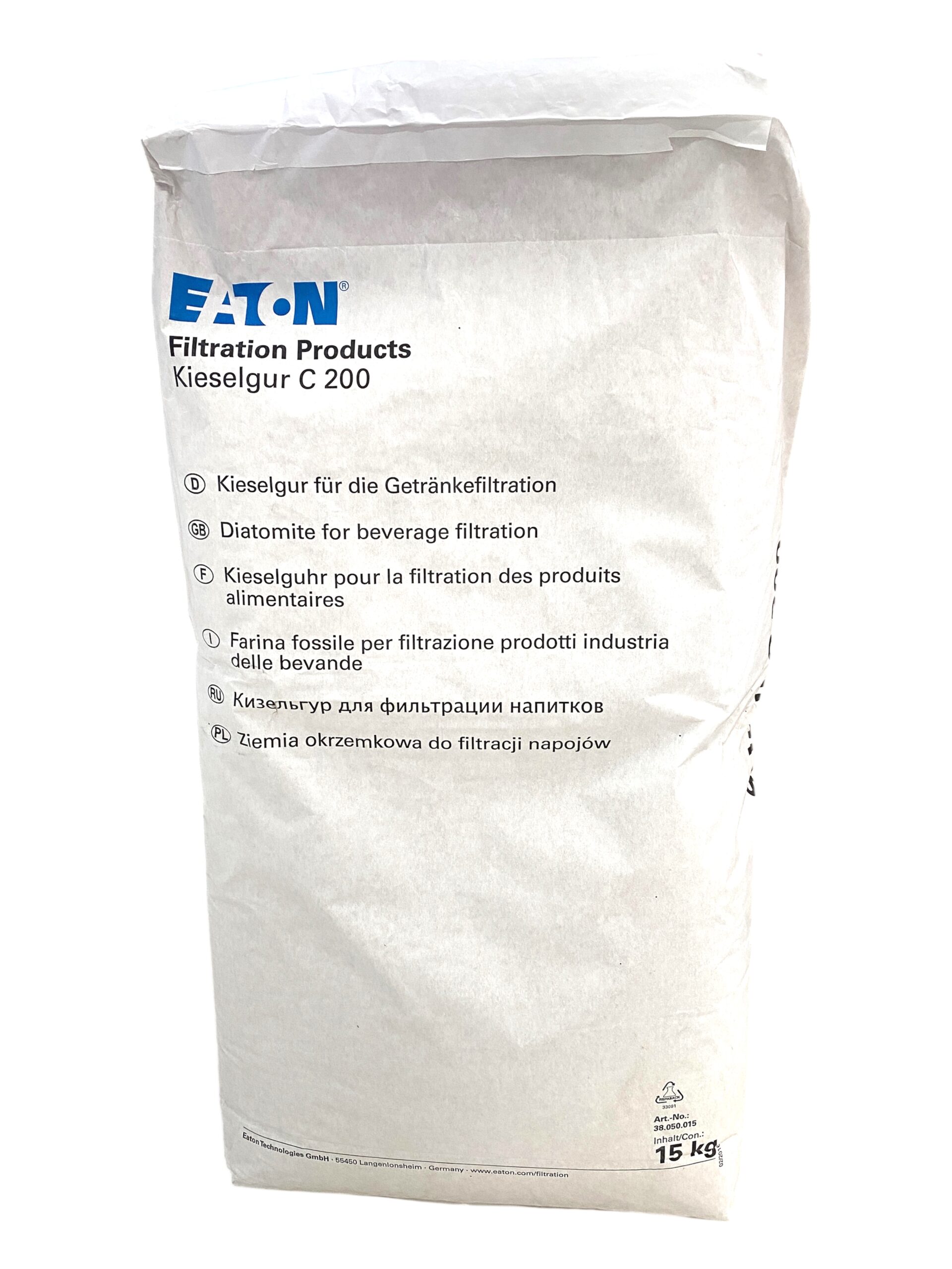 Abbildung ähnlich - Kieselgur C 200 - Filtermaterial - Der Weinbaukasten GmbH