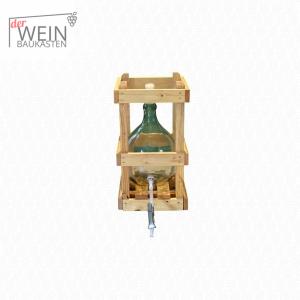 Abbildung ähnlich - Glasballon im Holzgestell - Glasballons - Der Weinbaukasten GmbH