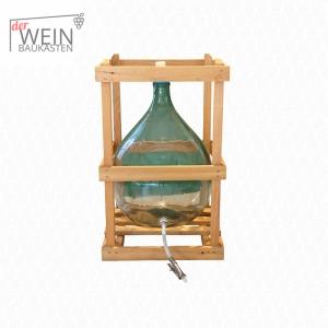 Abbildung ähnlich - Glasballon im Holzgestell - Glasballons - Der Weinbaukasten GmbH