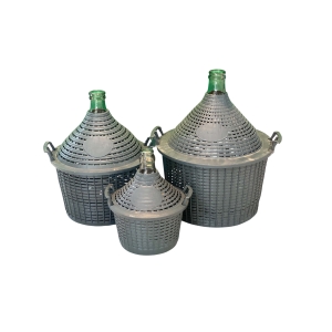 Abbildung ähnlich - Glasballon im Polykorb - Glasballons -  Der Weinbaukasten GmbH