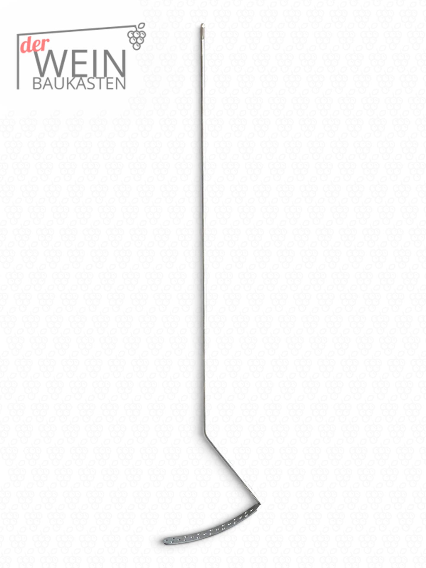 Heferührstab für Barriquefässer - VA Gesamtlänge 1100mm