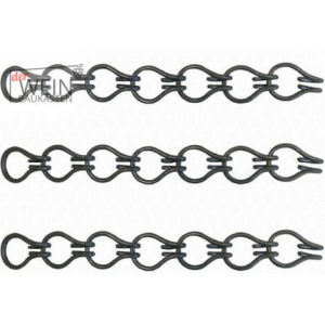 Weinbergkettchen 7-gliedrig verzinkt, 3,1 mm