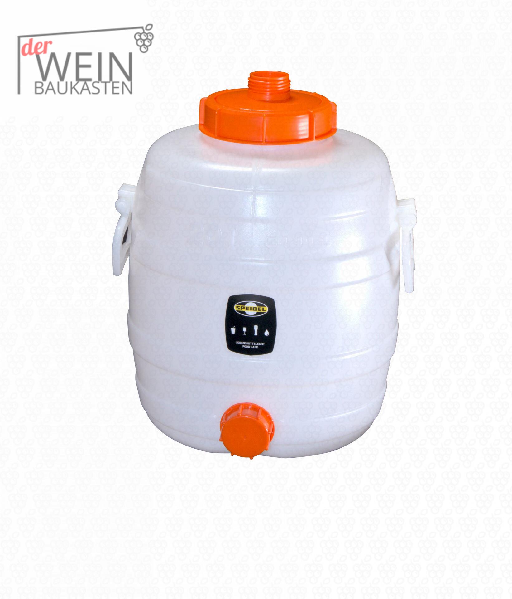 Getränkefaß 20 Liter - rund