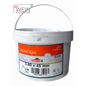 Crapal-Hefthaken 3,4x45 - 5 kg