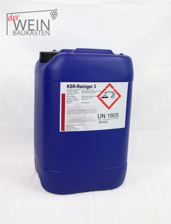 KSR Reiniger 3 - 25kg Saure Reinigungslösung für Membranen