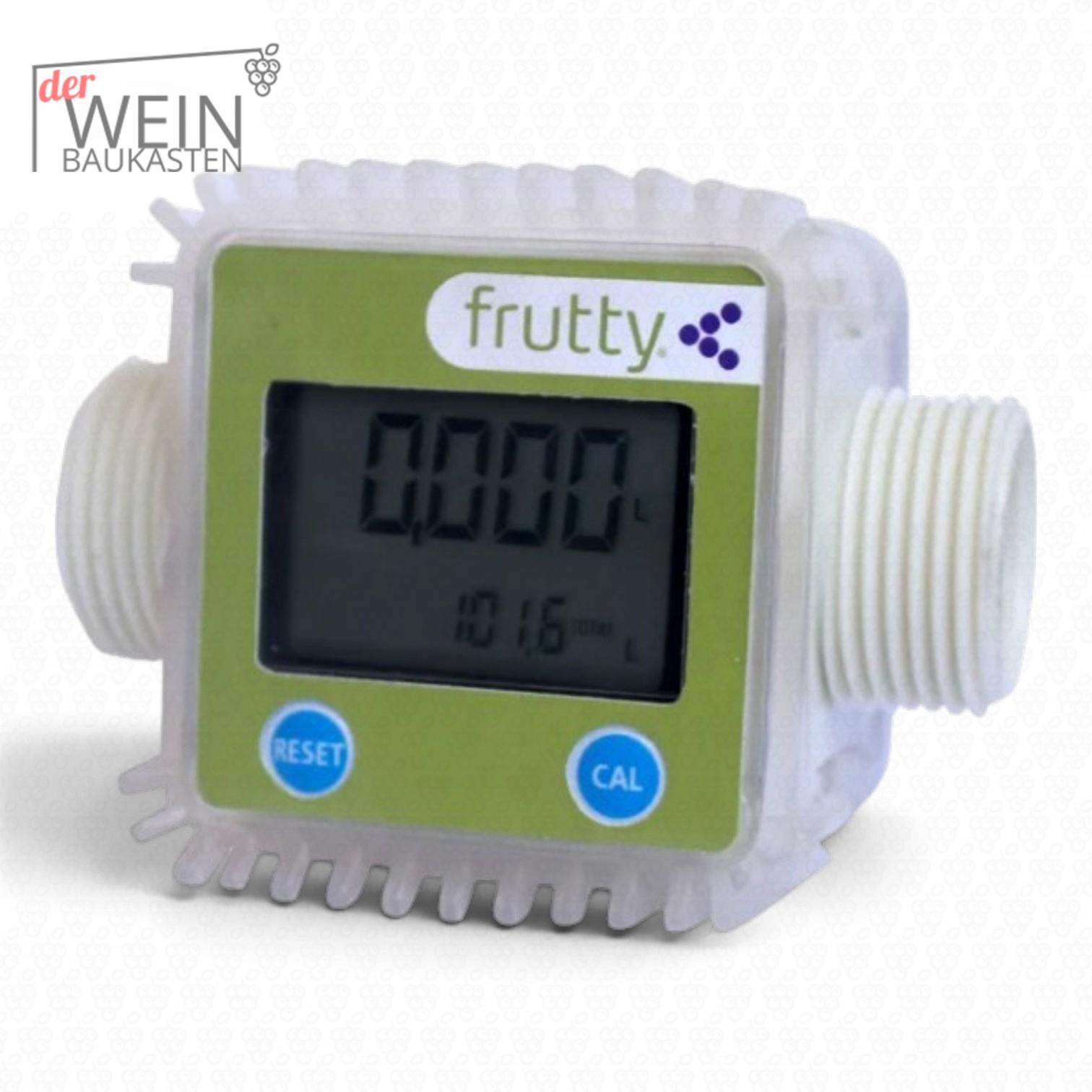 Durchflußmengenzähler elektronisch 10-120 l/min - Kunststoffgehäuse