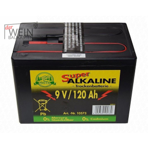 Trockenbatterie 120 AH - 9V - alkalisch - klein