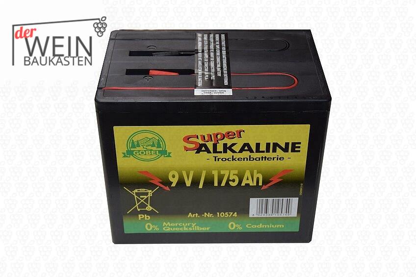 Trockenbatterie 175 AH - 9V - alkalisch - groß