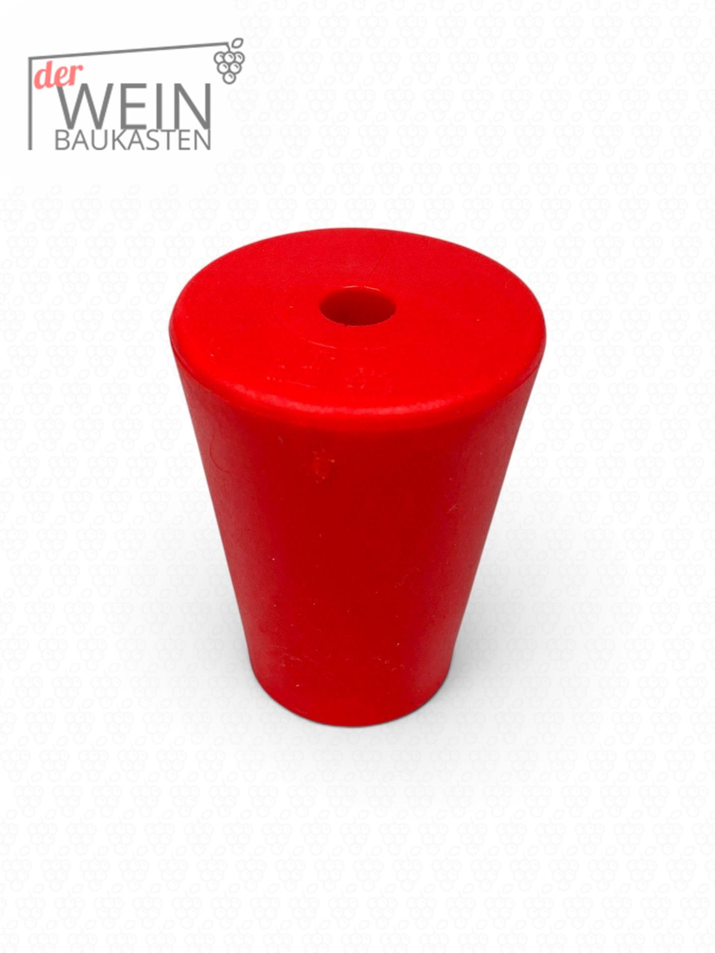 Duplex-Stopfen mit 9mm Bohrung 45/30/60 - gerade Bohrung