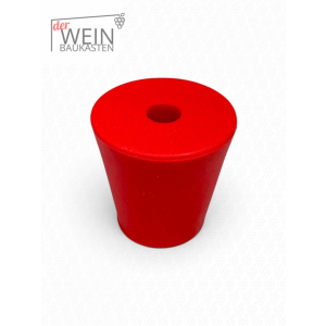 Duplex-Stopfen mit 17mm Bohrung 70/50/70 - gerade Bohrung