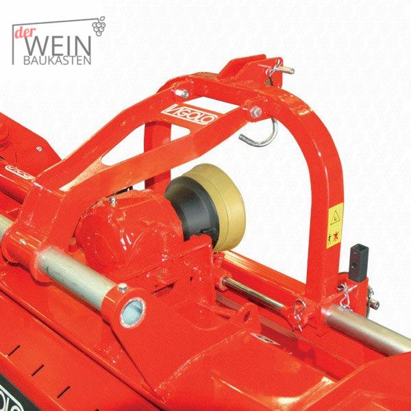 Schlegelmulcher MU120 m. Mulchmessern u. Gelenkwelle