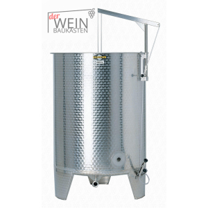 FO-100 1100 Liter Immervollbehälter, Galgen, Deckel & Pumpe