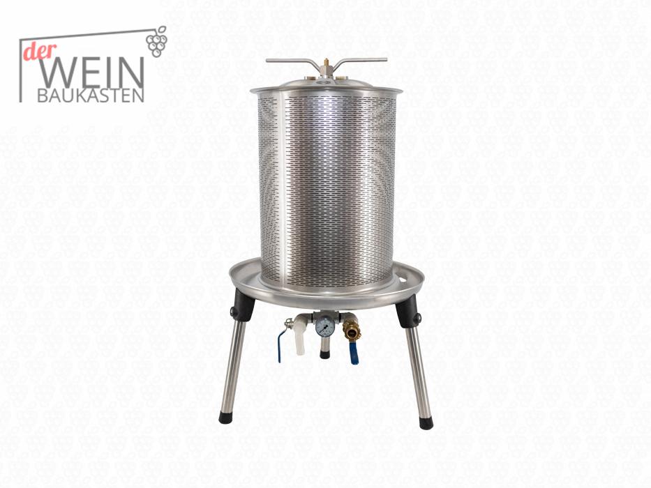 Hydropresse 40 Liter - Edelstahl