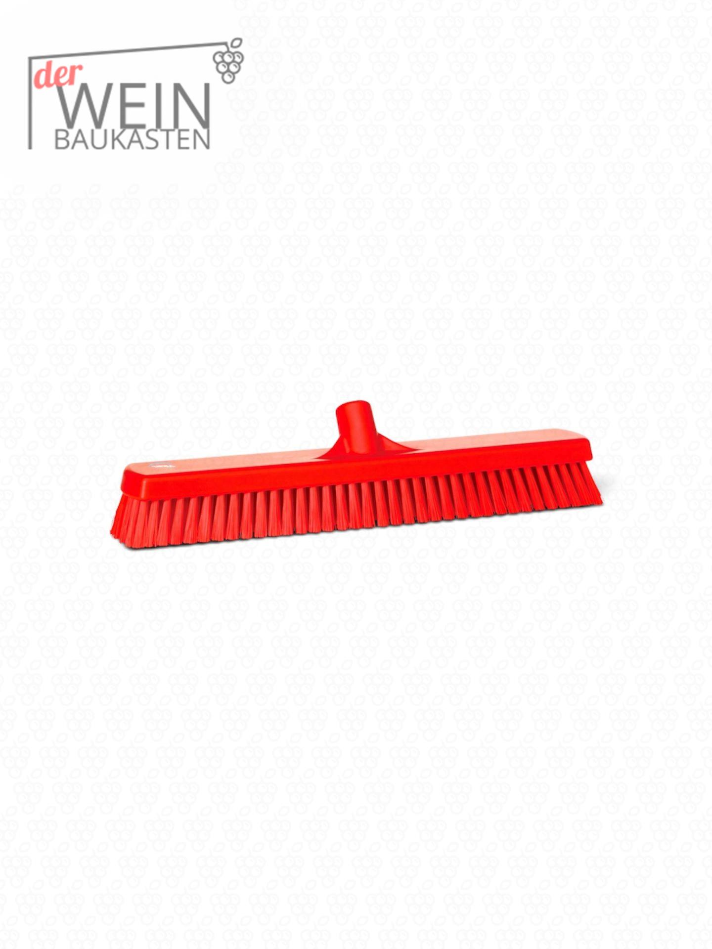 Wand-/Bodenschrubber 470 mm Hart, Rot