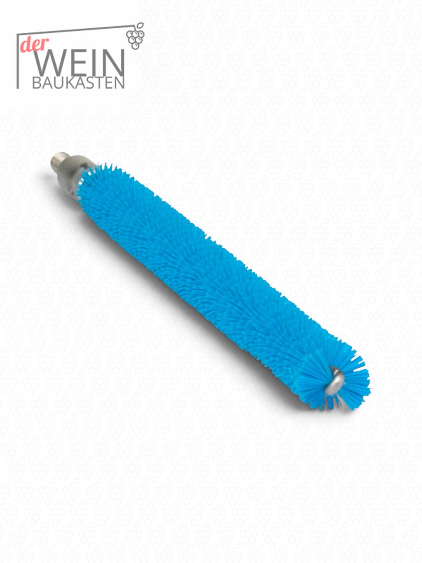 Rohrbürste mit Stiel Ø60 mm, 500 mm, medium, Blau