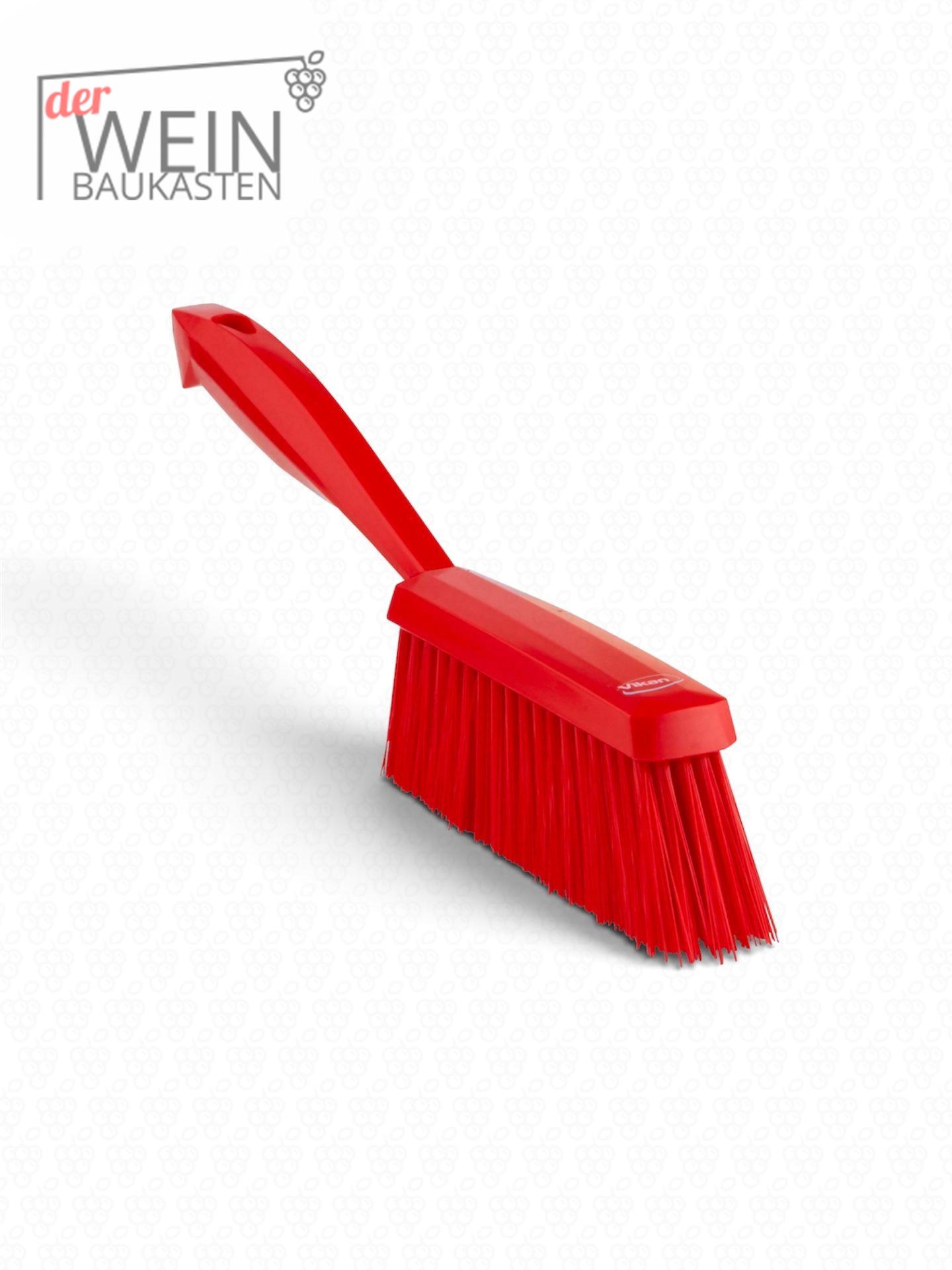 Handfeger 330 mm, medium, Rot