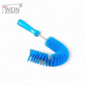Bürste für Außenreinigung von Rohren Ø55 mm, 360 mm, medium, Blau