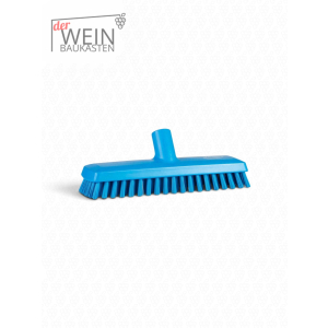 Schrubber mit Wasserdurchlauf 270 mm, Extrahart, Blau