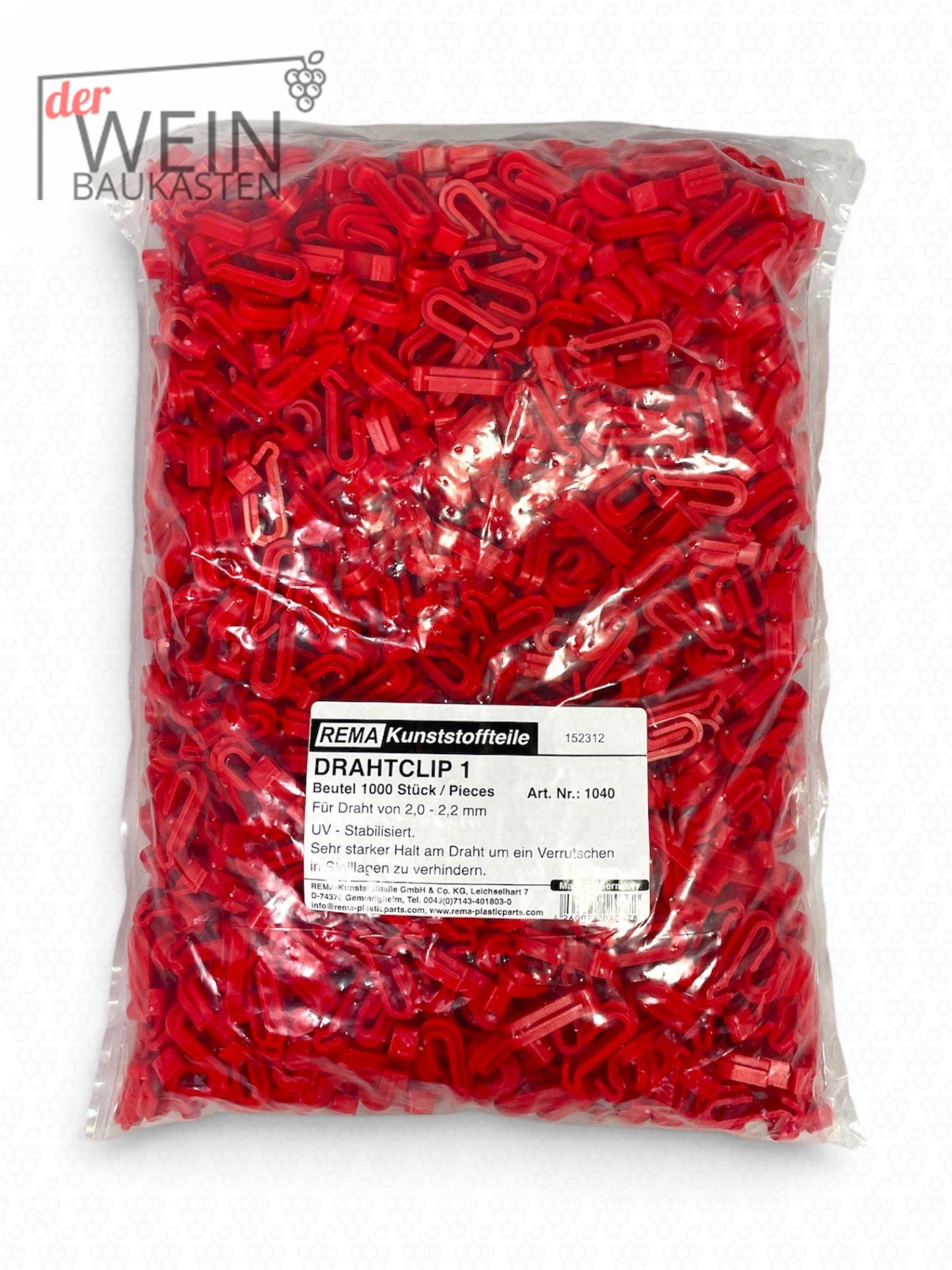 Drahtclip Gr. 1 für 2,0-2,2mm Draht