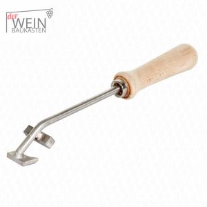Degorgierhaken - VA mit Holzgriff