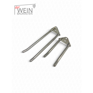 Besen-Wandhalterung - VA Länge 125mm