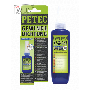 Gewindedichtung blau Flasche