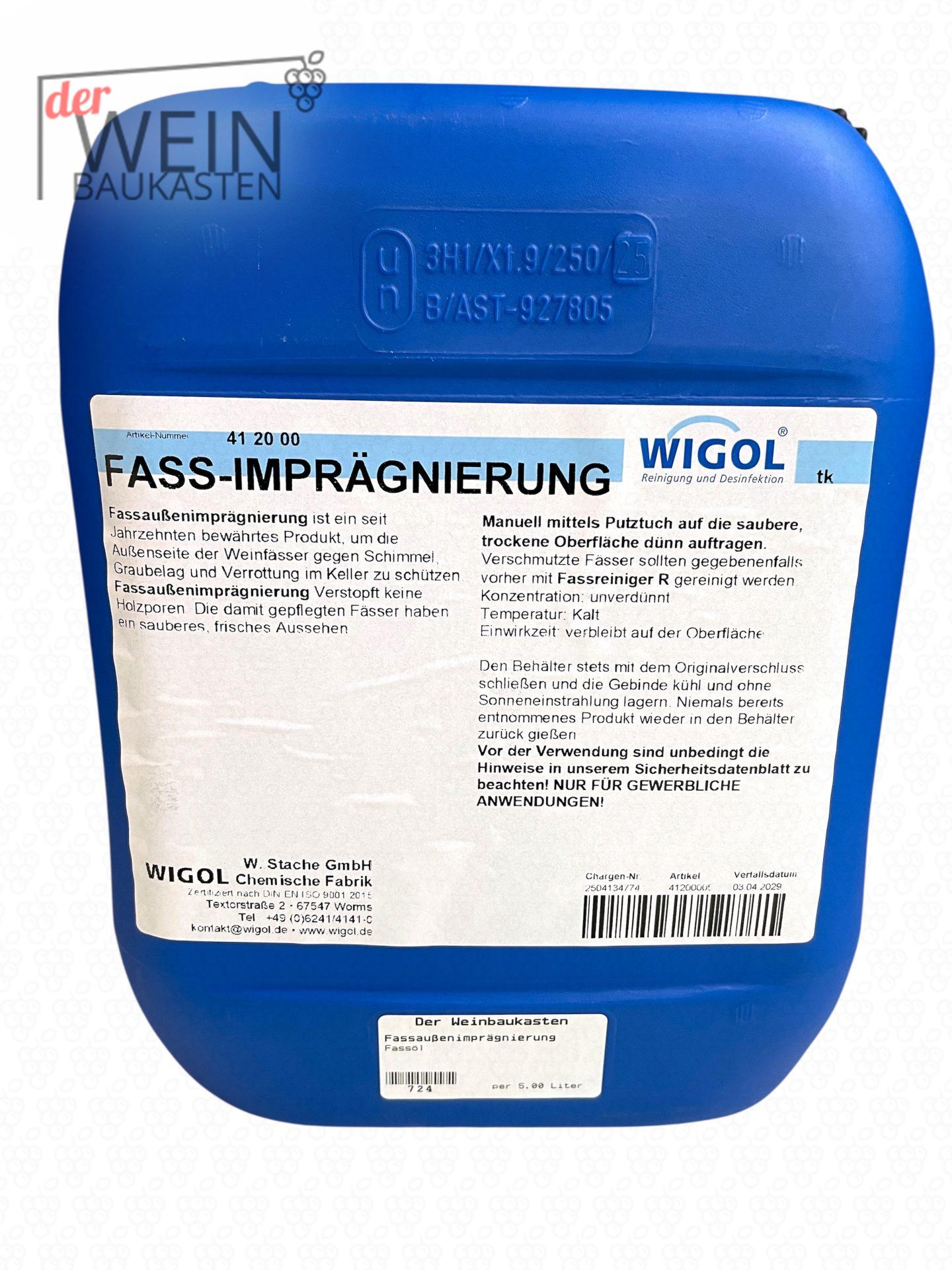 Fassaußenimprägnierung/Fassöl 5 Liter