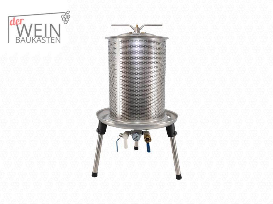 Hydropresse 40 Liter - Edelstahl
